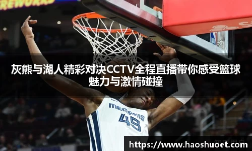 灰熊与湖人精彩对决CCTV全程直播带你感受篮球魅力与激情碰撞